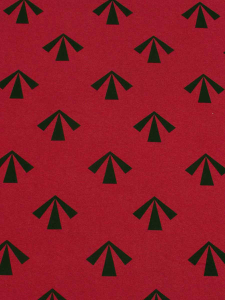 Pyjama Protocol 'convict arrow' red pattern